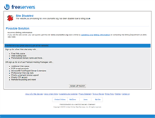 Tablet Screenshot of counsellor.org